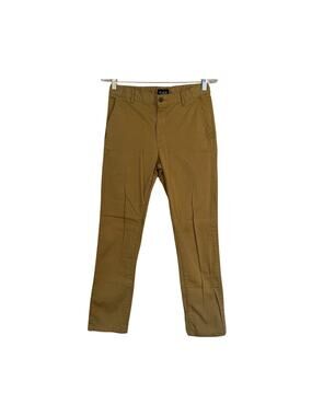 Childrens Place Pants Girls Size 16 Beige Cotton Chino Adjustable Waist Straight
